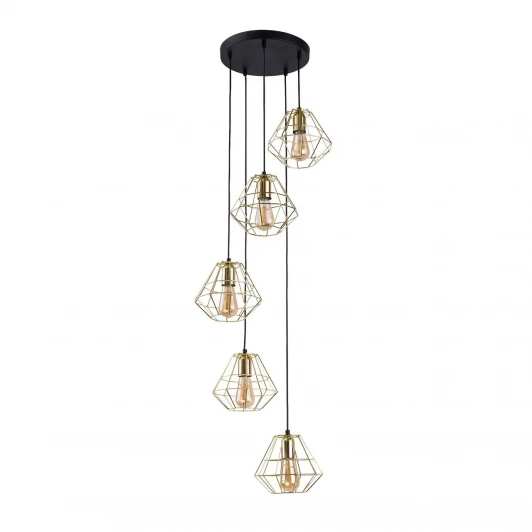 2576 Diamond Gold Подвесной светильник TK Lighting Diamond Gold 2576