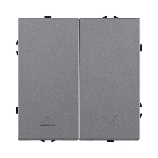 EC-013GY Механизм управления жалюзи 2-клавишный серый Kollinger Eclipse EC-013GY