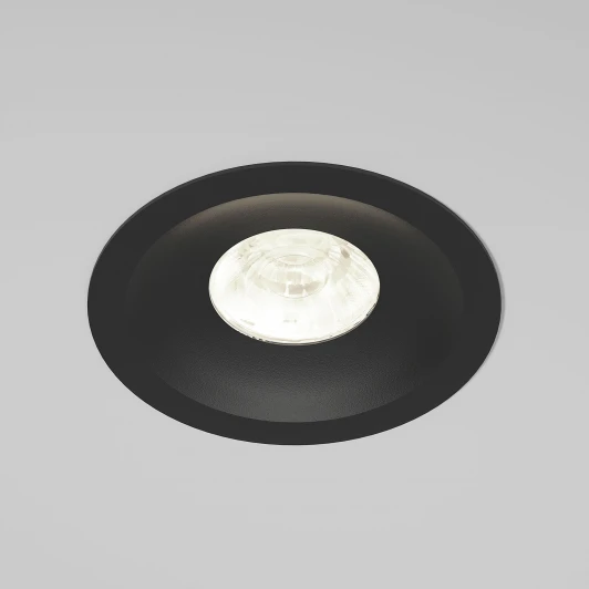 25068/LED Светильник встраиваемый светодиодный Elektrostandard Combi 15W 4000K черный 25068/LED (220V, круглые)