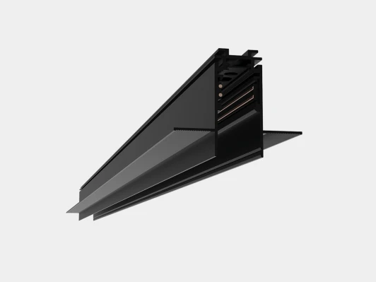 SY-LINK-20T1-2.5-BL Шинопровод низковольтный встраиваемый глубокий под гипсокартон черный 48V 2,5 м Lumker SY-LINK-20T1-2.5-BL