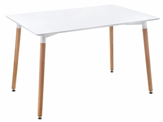 15357 Стол Woodville Table 120 white / wood 15357