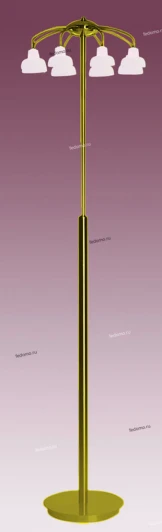 FX-0325/8 satin gold Торшер N-Light FX-0325 FX-0325/8 satin gold