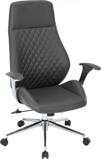 CHAIRMAN CH790 Компьютерное кресло CHAIRMAN CH790 (Металл,Экокожа/Серый)
