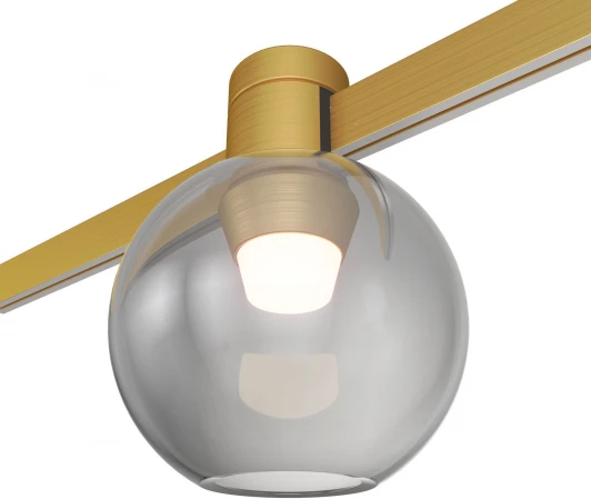 ST819.246.03 Трековый светильник магнитный ST Luce Farm ST819.246.03 Золотистый LED 1*3W 4000K (шар)