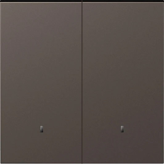 DS28553 Клавиша 2-я с подсветкой, мокко Donel S08 DS28553