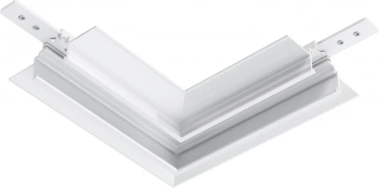 TRAM034CL-42W Коннектор угловой Exility для встраиваемого магнитного шинопровода Maytoni Accessories for tracks Exility TRAM034CL-42W