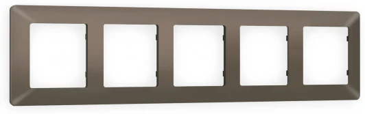 AF110635 Рамка Ambrella Volt ALFA Line (Темная бронза матовый) 5-ая AF110635