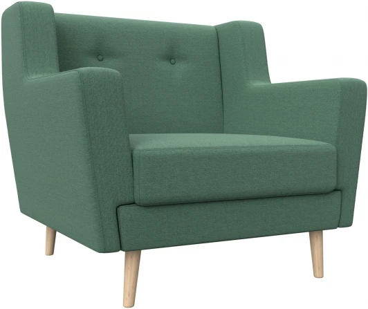 125033 Кресло Брайтон (Зеленый/Рогожка) Лига Диванов арт.125033