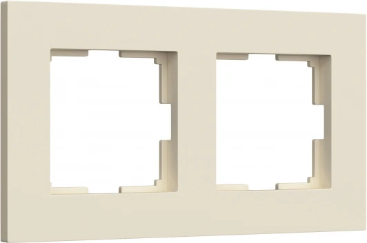 W0022962 Рамка на 2 поста (айвори софт) Werkel W0022962 (a062806)