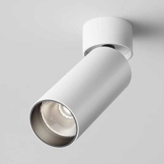 C055CL-L12W4K-W-W Потолочный светильник FOCUS LED 4000K 1x12Вт 50° Maytoni Technical C055CL-L12W4K-W-W (220V, круглые)