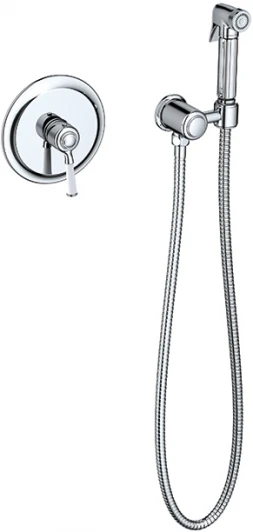 5309/00SM Гигиенический душ Timo Arisa 5309/00SM со смесителем, С ВНУТРЕННЕЙ ЧАСТЬЮ