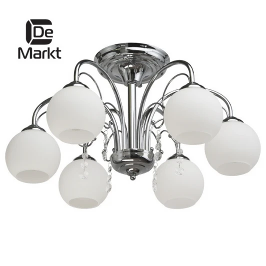 358012206 Потолочная люстра DeMarkt Грация 358012206