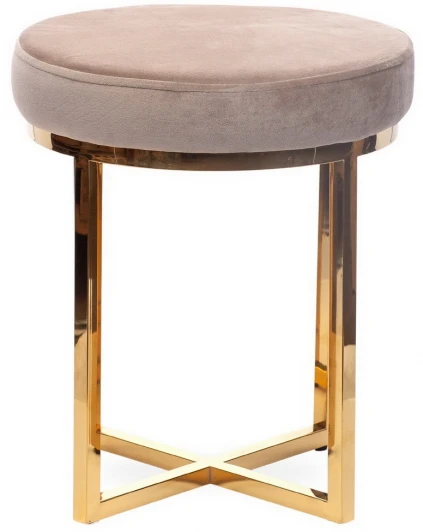 MYB-2G Банкетка-оттоманка золото MY iNTERNO Parma MYB-2G