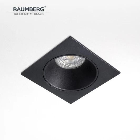 DipM1Bk Встраиваемый светильник Raumberg DIP M1 Black