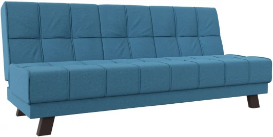 121569 Диван прямой Винсент (Голубой/Рогожка) Лига Диванов арт.121569