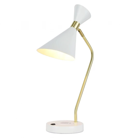 ZRS.1066.05 Настольная лампа с беспроводной зарядкой для телефона с выключателем IP21 Zortes Desklight ZRS.1066.05