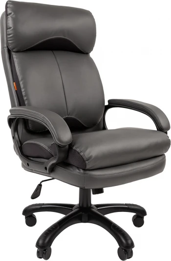 CHAIRMAN 505 Компьютерное кресло CHAIRMAN 505 (Пластик,Экокожа,Ткань/Серый)