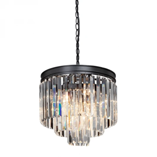 V5172-1/4+4+1 Подвесная люстра Vitaluce V5172-1/4+4+1 (220V, хрусталь, на тросе, круглые)