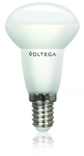 5758 Лампочка светодиодная E14 4,5W 220V 380 lm 4000K нейтральный белый свет Voltega Simple Light 5758