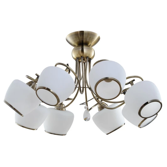 802/8PF-Oldbronze Потолочная люстра IDLamp 802 802/8PF-Oldbronze