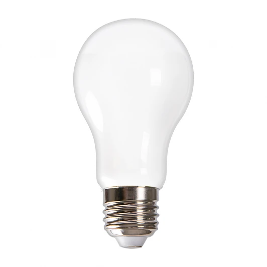 LED-A60-9W/4000K/E27/FR GLH01WH Лампочка светодиодная шар белая E27 9W 4000K Uniel LED-A60-9W/4000K/E27/FR GLH01WH