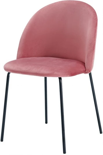 C-962розG062-23 Стул C-962 розовый G062-23/матовый черный
