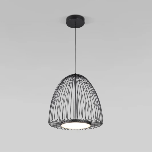 40010/1 LED черный Подвесной светильник Eurosvet Comodita 40010/1 LED черный (220V, на проводе)