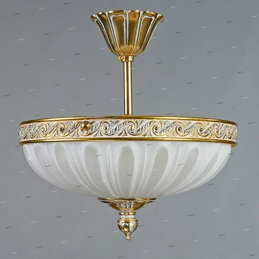 02228/30 PL WP Люстра потолочная Ambiente by Brizzi Navarra, 3 лампы, золото с белым