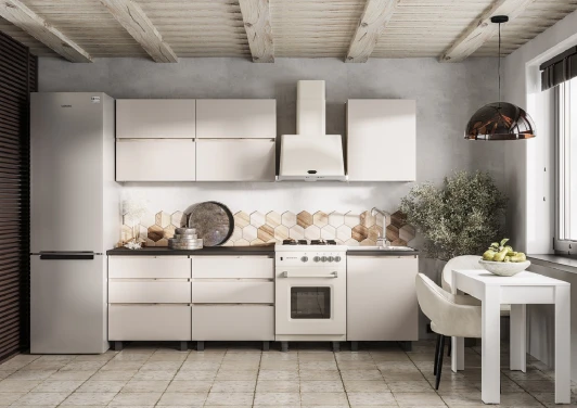 00-00161004 Готовая кухня БТС Берген Лайт 2.0 м