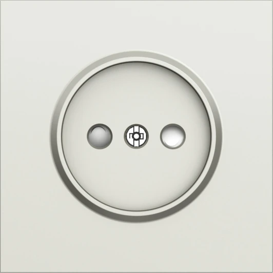 DS21651 Накладка для розетки без заземления, со шторками 16A 250 В~, шампань Donel S08 DS21651