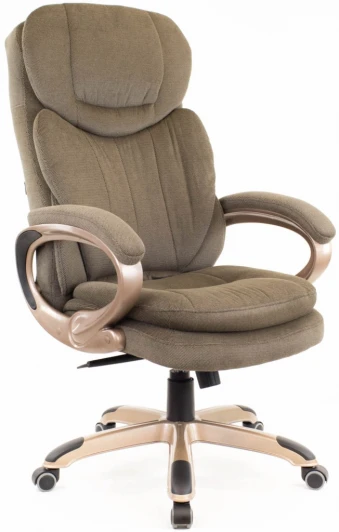 EР-098 Fabric Brown Компьютерное кресло для руководителя Boss Т ткань коричневый