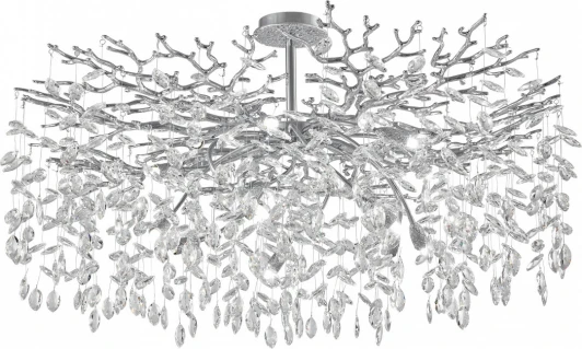 23111.1000.14.E14.B CR Потолочная люстра хрустальная на штанге Arte Milano Milano-1 23111.1000.14.E14.B CR (220V)