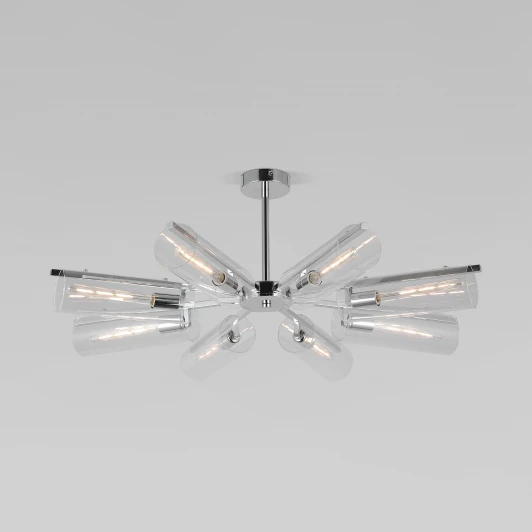 70144/8 хром Потолочная люстра на штанге Trompeta 70144/8 хром Eurosvet (220V)