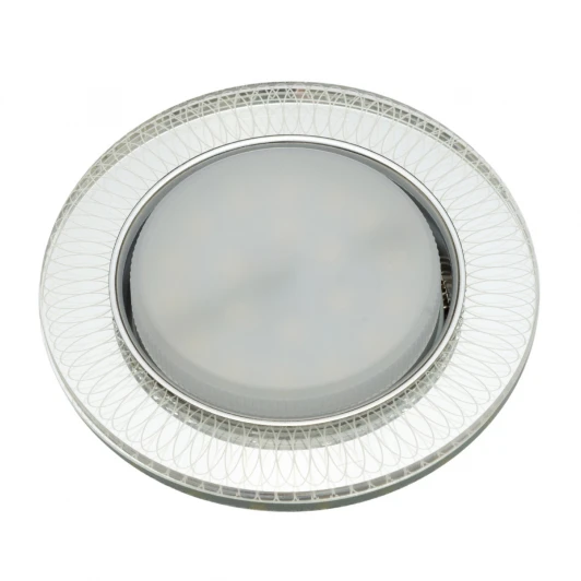 DLS-L155 GX53 GLASSY/CLEAR 3D Встраиваемый точечный светильник Fametto Luciole DLS-L155 GX53 GLASSY/CLEAR 3D (220V, круглые)