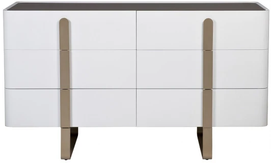 77IP-20861 77IP-20861 Комод светлый с металл. каркасом 140*50*85см Garda Decor