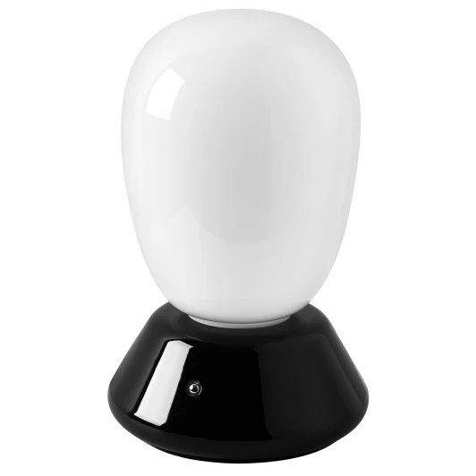 807917 Настольная лампа диммируемая 10W 3000K матовый/черный Lightstar Uovo III 807917