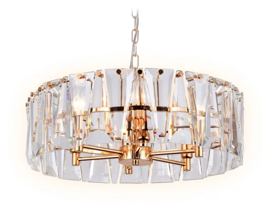 TR5172 Подвесная люстра Ambrella TRADITIONAL TR5172 (220V, хрусталь, на цепи, круглые)