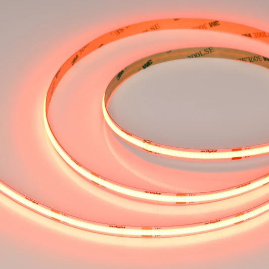 047738 Светодиодная лента COB-X480-8mm 24V Orange (8 W/m, IP20, 5m) Arlight 047738