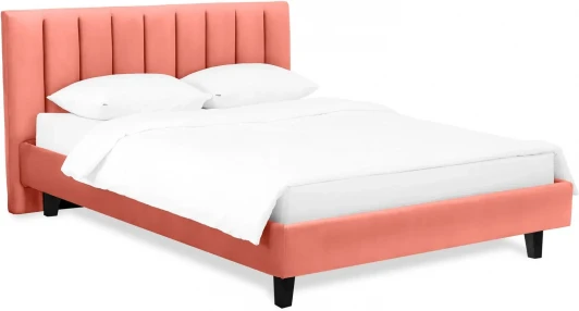 577507 Кровать Queen II Sofia L 1600 ОГОГО (арт.577507), (Ткань/Оранжевый)