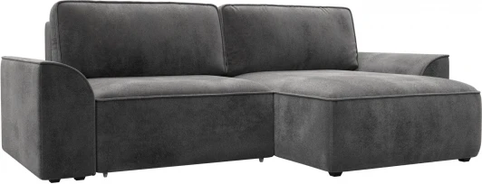128282 Диван угловой Лига-048 НПБ Лига Диванов (Велюр) арт.128282