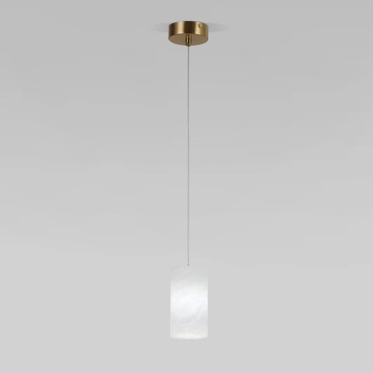 304052 алебастр / латунь Подвесной светильник Eurosvet Marba 304052 алебастр/латунь