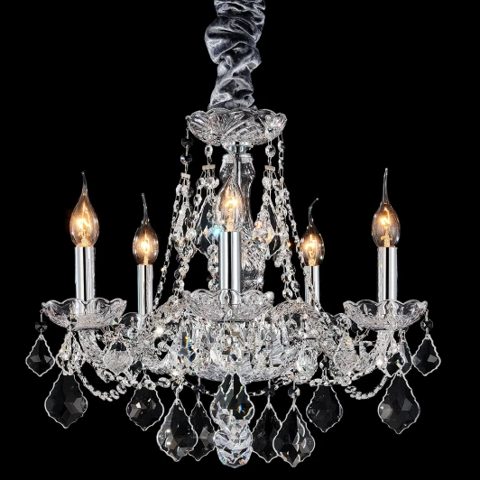 IL2063-5PBC-25 ELITE Подвесная люстра ILLUMICO IL2063-5PBC-25 ELITE