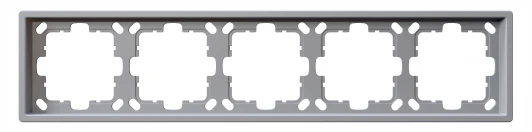 FD1005PWM Рамка на 5 постов (белый матовый) Jasmart FD FD1005PWM