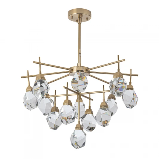 ML.88972.13 BS Потолочная люстра светодиодная хрустальная на штанге Modelux MODELUX ML.88972.13 BS