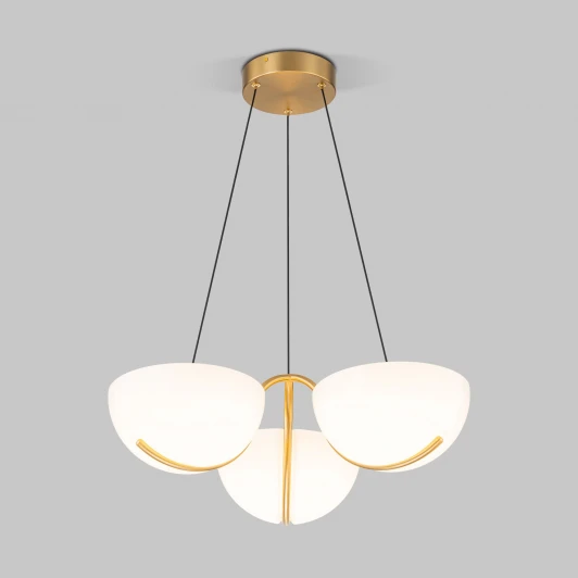 50083/3 LED золото Подвесной светильник Eurosvet Emisfero 50083/3 LED золото (220V, на проводе)