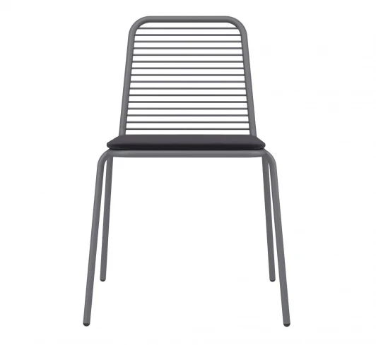 7453453301 Стул Sheffilton SHT-S153-CN1 графит муар/черный 7453453301