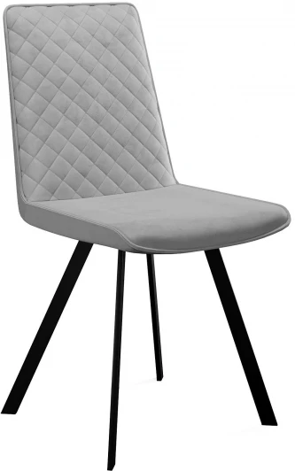 00-00058126 Стул 202 B22 GREY, ножки черные Dikline 00-00058126