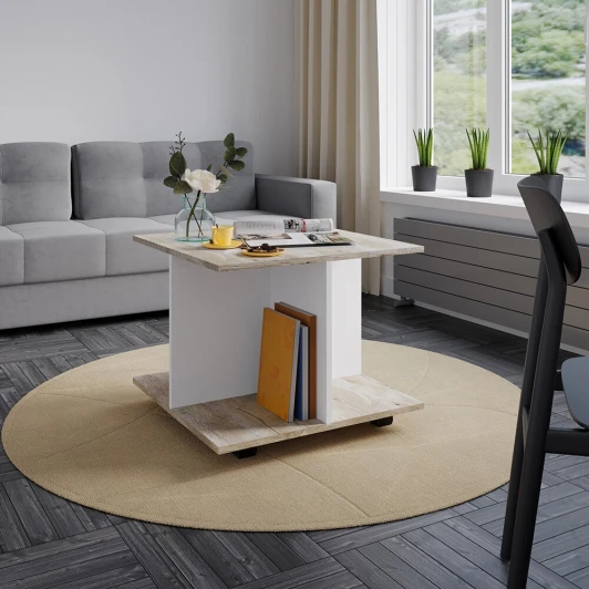 00-00161854 Журнальный стол ТЭКС Консул-10, дуб юкон