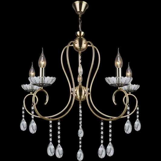 04462-0.4-05 Подвесная люстра Reluce 04462-0.4-05 (220V, подвески, на цепи, подсвечник, свеча)