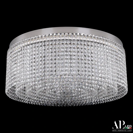 SH13.60.A.Ni.3000.PK.Z Потолочная люстра светодиодная APL LED Sicilia SH13.60.A.Ni.3000.PK.Z